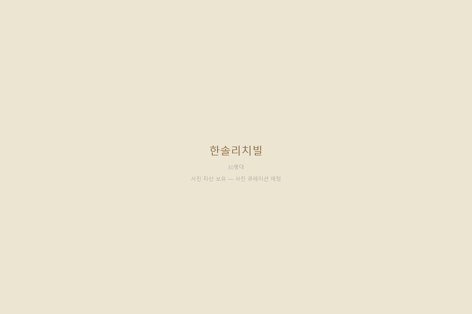 한솔리치빌 — 사진 자산 보유